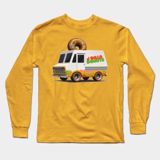 J Dilla Donuts Van Long Sleeve T-Shirt